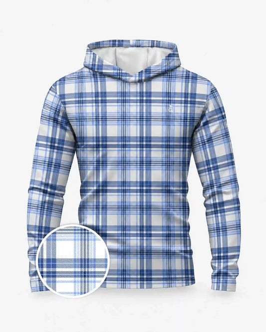 Harbor Light Plaid Hoodie
