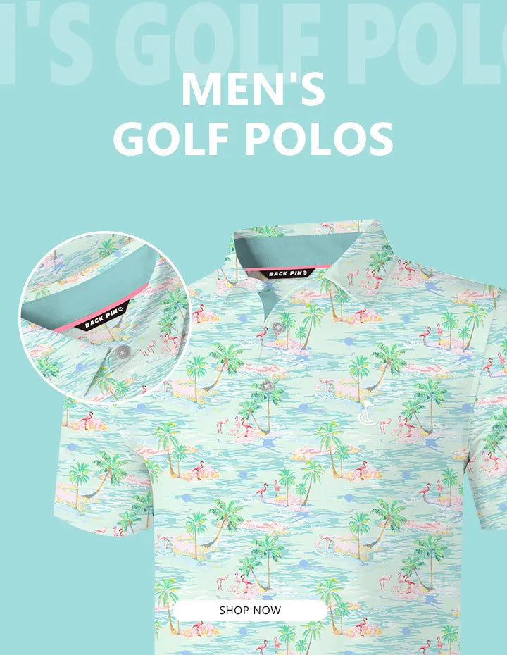Backpingolfco Men's Golf Polos Sale 2025