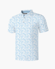 Beachside Floral Polo