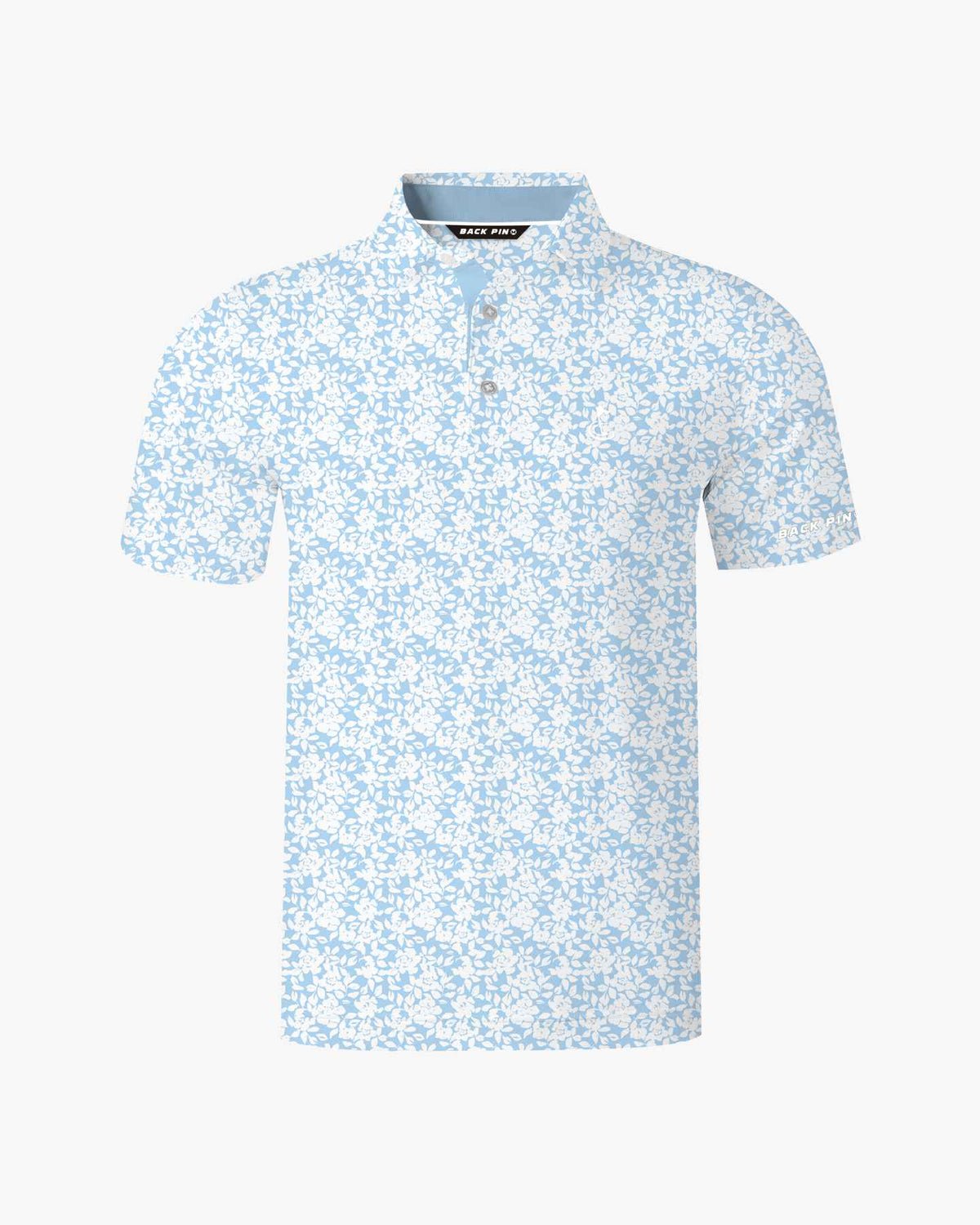 Beachside Floral Polo