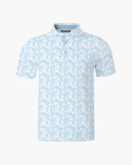 Beachside Floral Polo