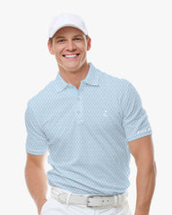 Blue Diamond Wave Polo