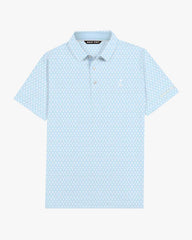 Blue Diamond Wave Polo