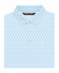Blue Diamond Wave Polo