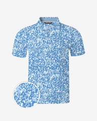 Blue Mist Burst Polo