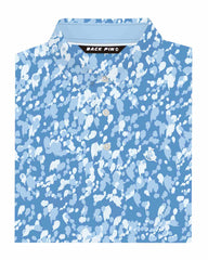 Blue Mist Burst Polo