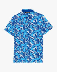 Blue Shade Hibiscus Resort Polo