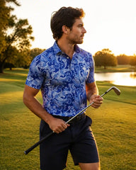 Bluecrest Paisley Polo
