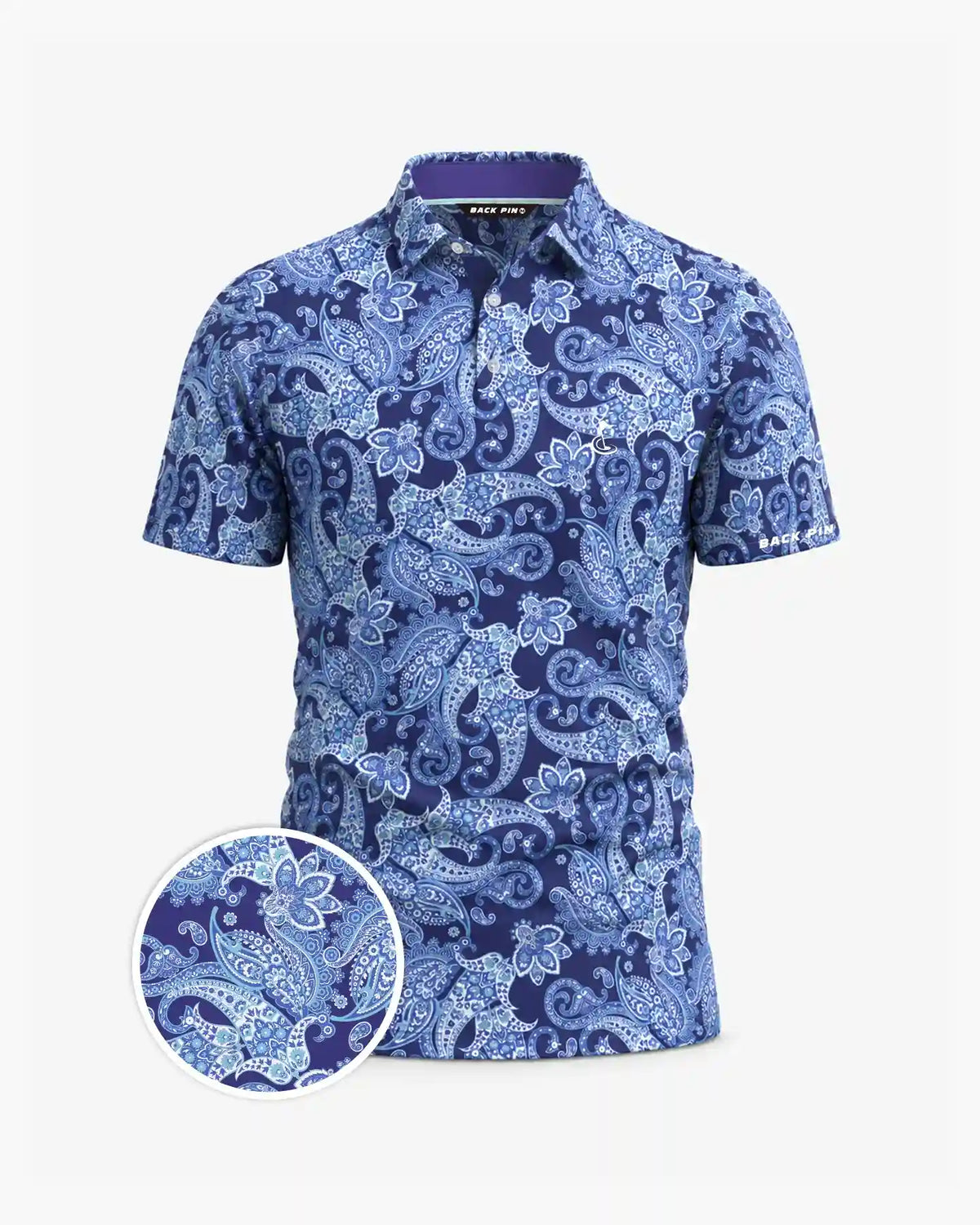 Bluecrest Paisley Polo