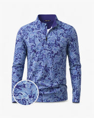 Bluecrest Paisley Quarter Zip
