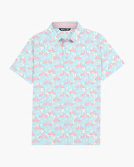 Blush Love Flamingo Polo