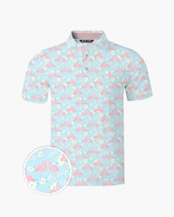 Blush Love Flamingo Polo