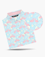 Blush Love Flamingo Polo