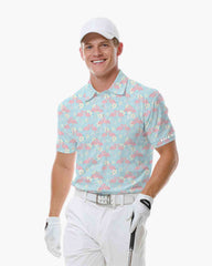 Blush Love Flamingo Polo