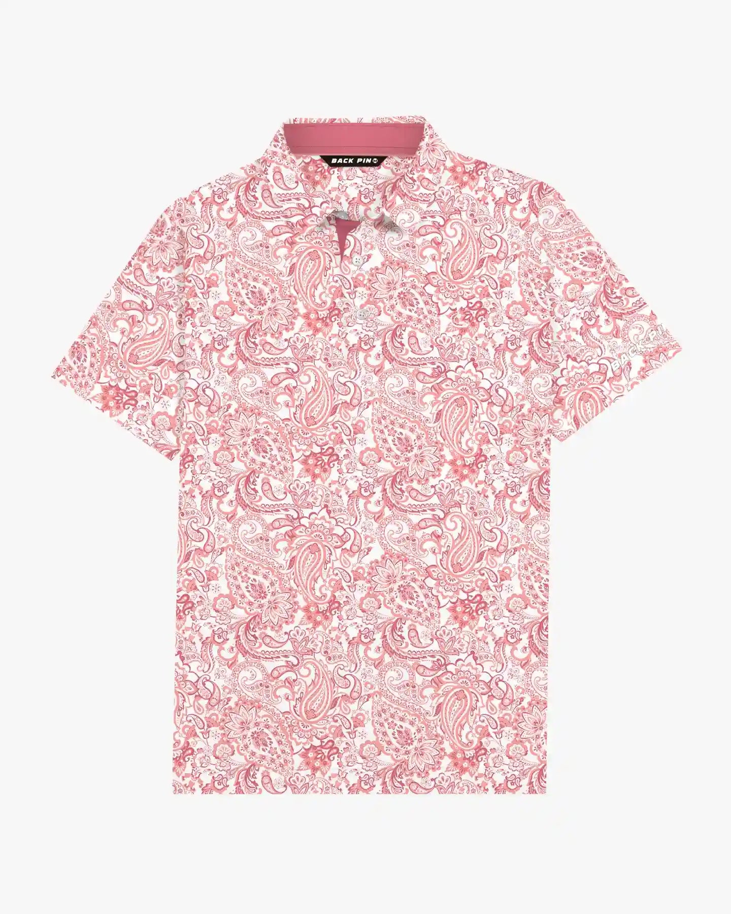 Catalina Paisley Polo-Back Pin Golf