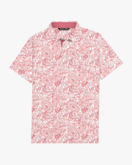 Catalina Paisley Polo-Back Pin Golf