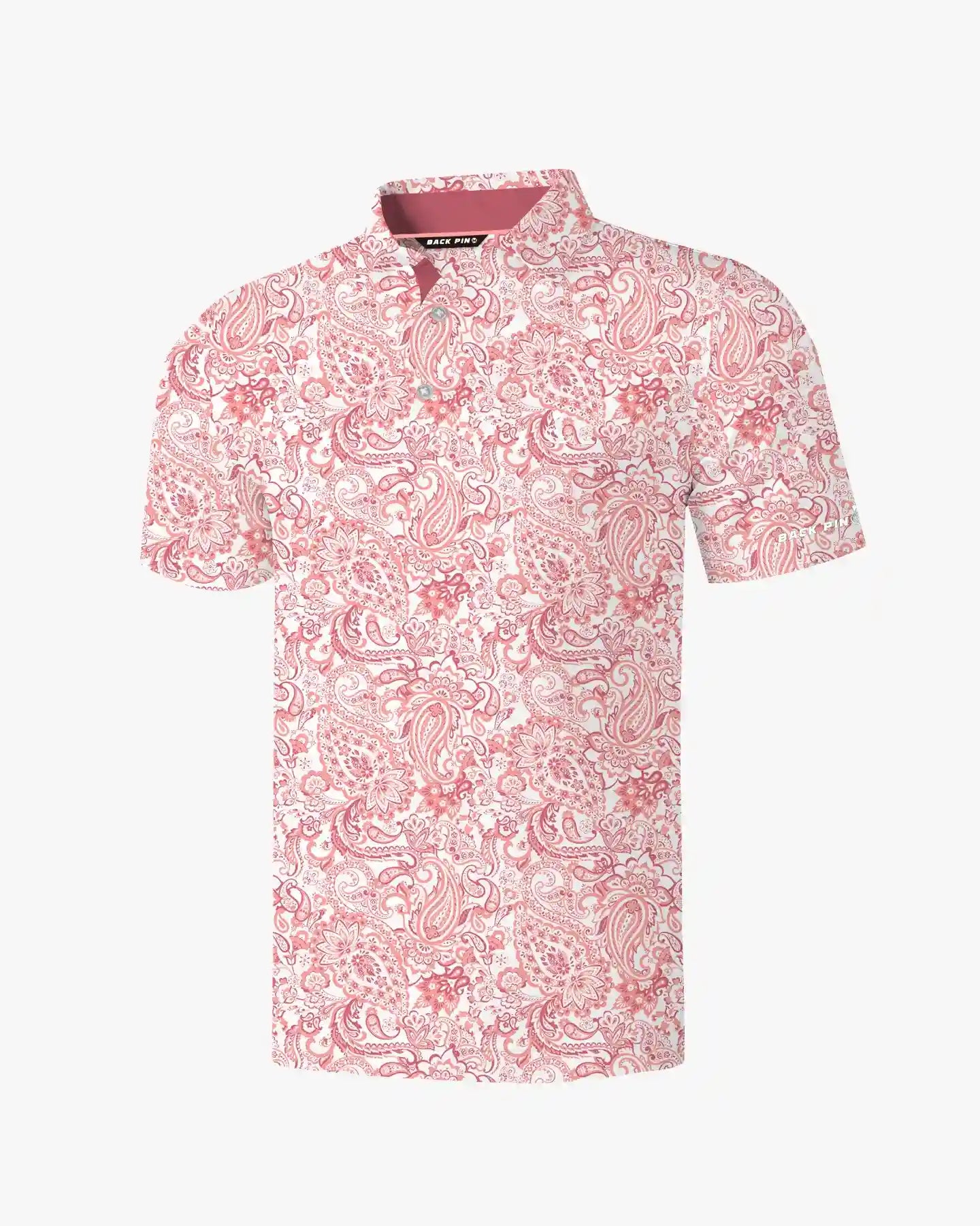 Catalina Paisley Polo-Back Pin Golf