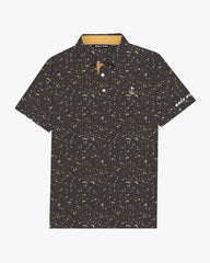 Charcoal Confetti Polo