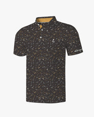 Charcoal Confetti Polo