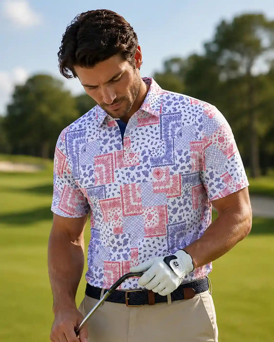 Maverick Paisley Polo