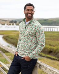 Christmas Berry Botanical Quarter Zip