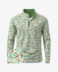 Christmas Berry Botanical Quarter Zip