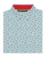 Christmas Dachshund Polo