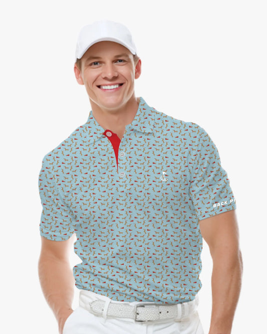 Christmas Dachshund Polo