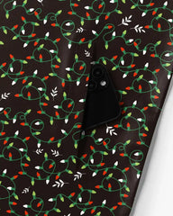 Christmas Light Garland Quarter Zip