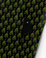 Christmas Lights Spiral Tree Quarter Zip