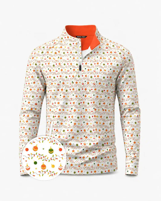 Christmas Party Lights Quarter Zip