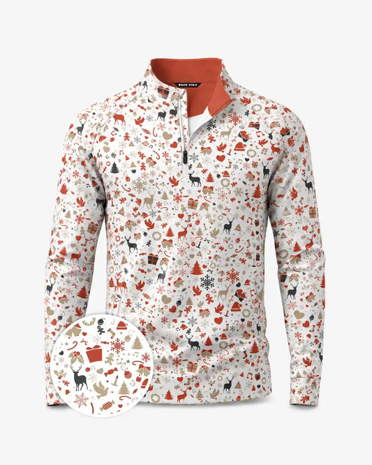 Christmas Reindeer Quarter Zip
