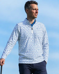 Christmas Snowman Quarter Zip
