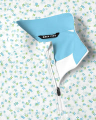 Christmas Star Print Quarter Zip