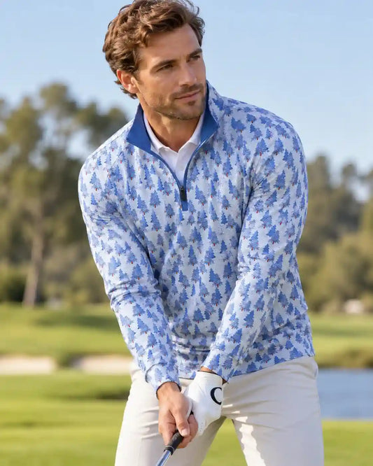 Christmas Tree Golf Quarter Zip