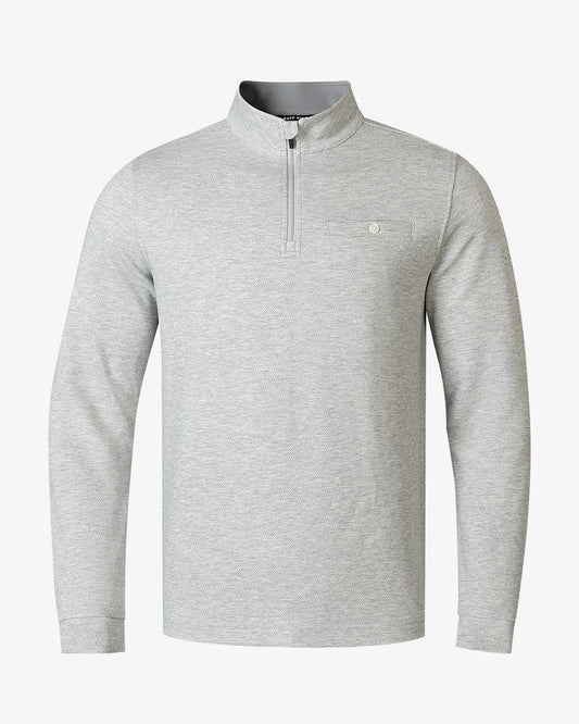Cloud Textured Quarter Zip Pullover