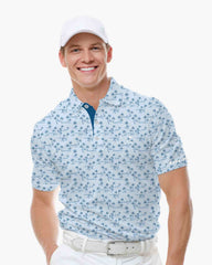Coastal Jungle Escape Polo