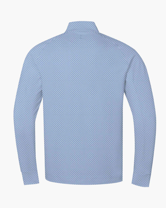 Color-Blocked Stretch Quarter Zip
