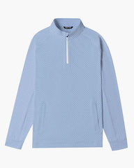 Color-Blocked Stretch Quarter Zip