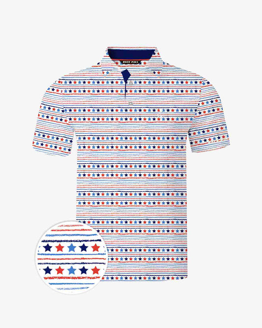 Crayon Stripe Polo