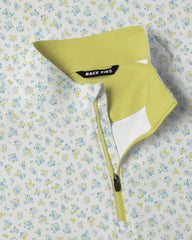Ditsy Floral Quarter Zip-Back Pin Golf1