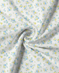 Ditsy Floral Quarter Zip-Back Pin Golf25