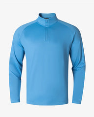 Elite Performance Quarter Zip - Blue - Back Pin Golf