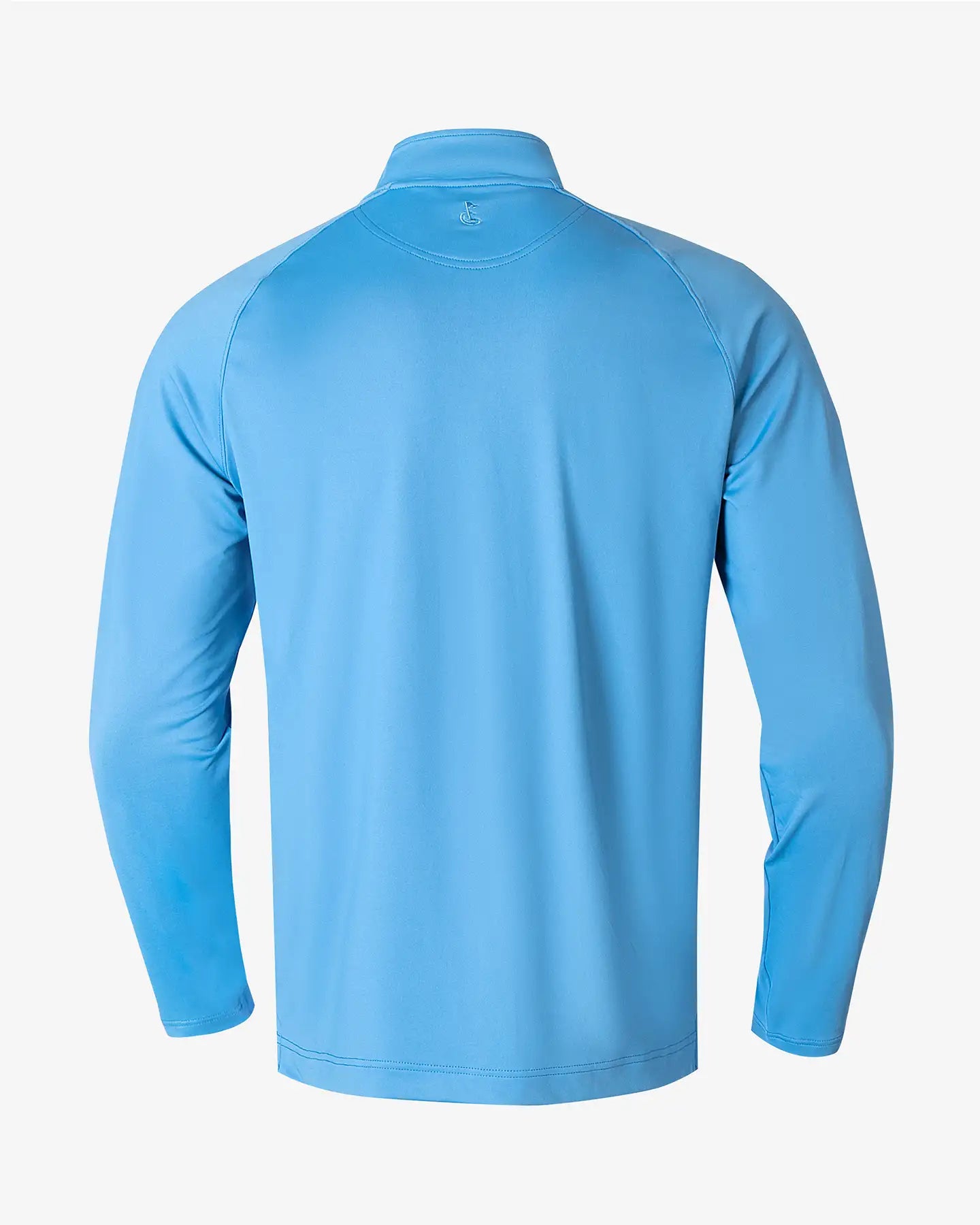 Elite Performance Quarter Zip - Blue - Back Pin Golf