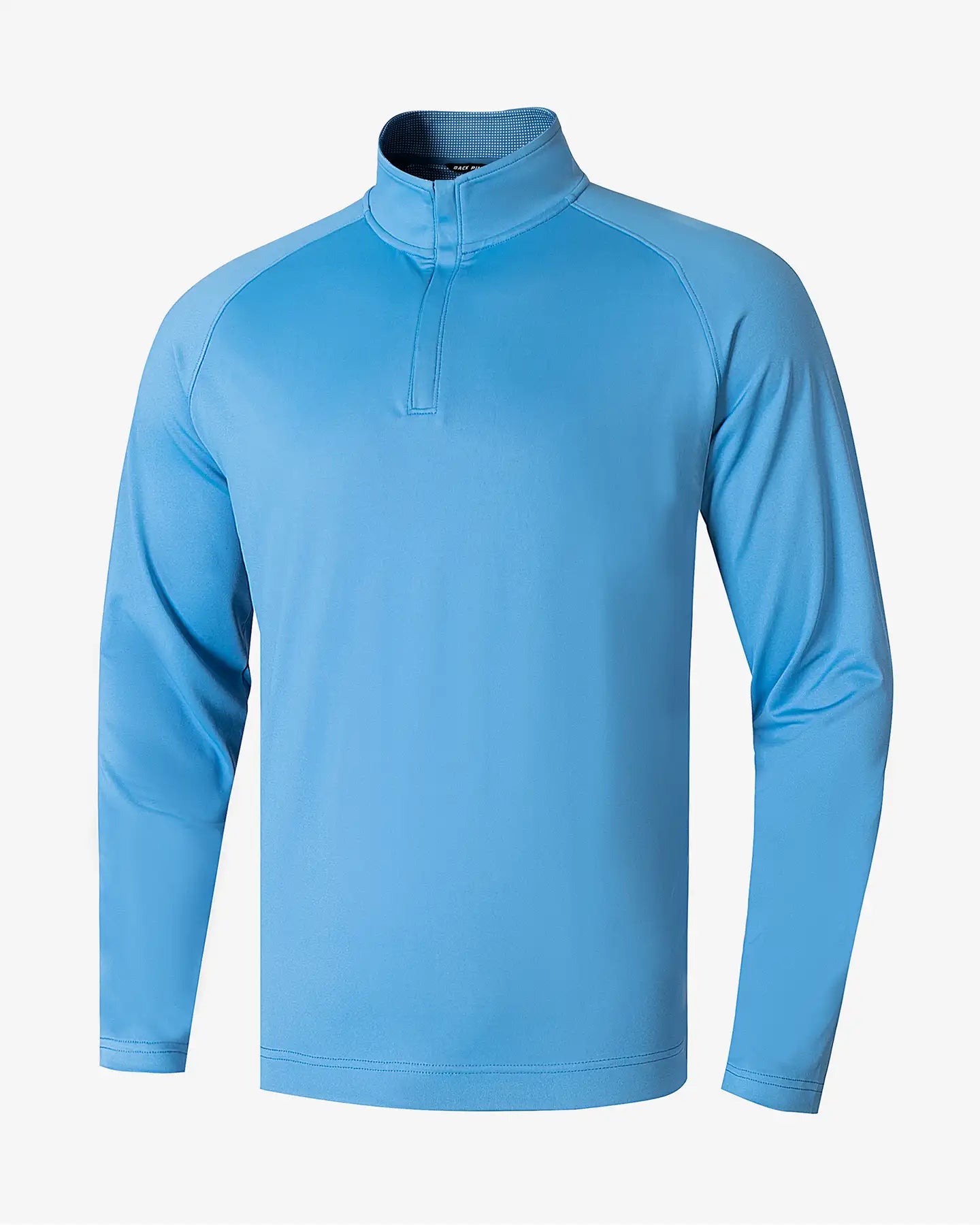 Elite Performance Quarter Zip - Blue - Back Pin Golf