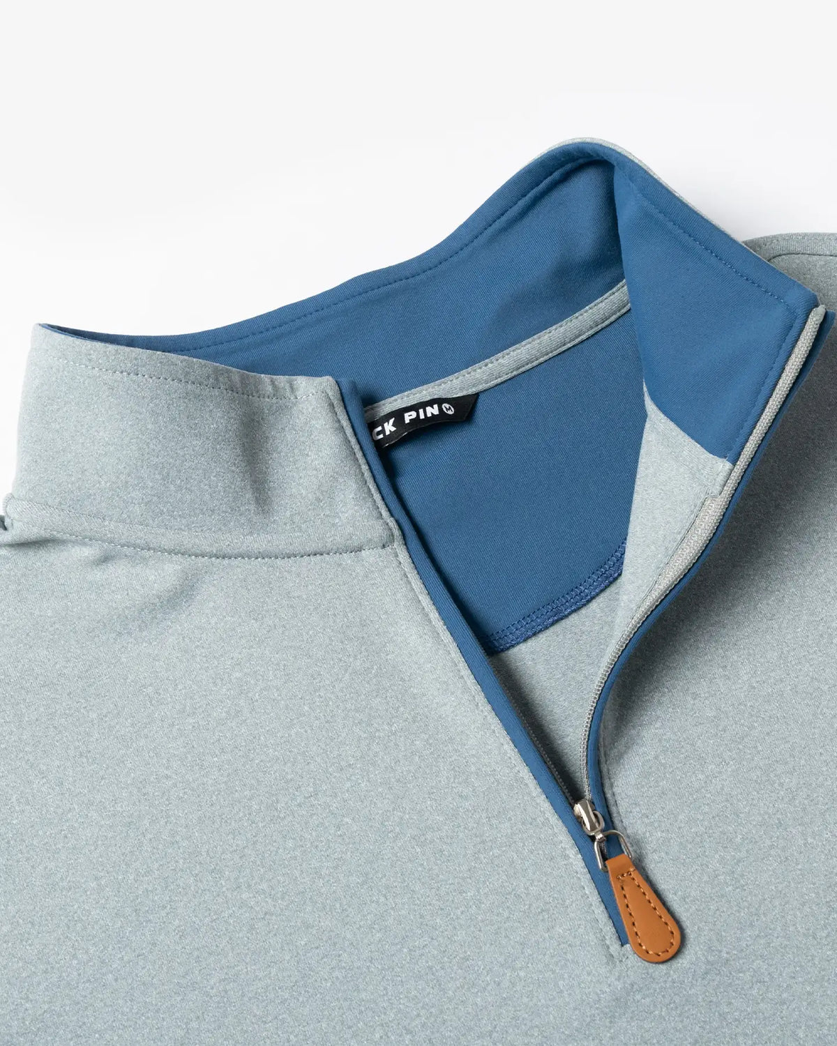 Elite Performance Quarter Zip - Gray - Back Pin Golf