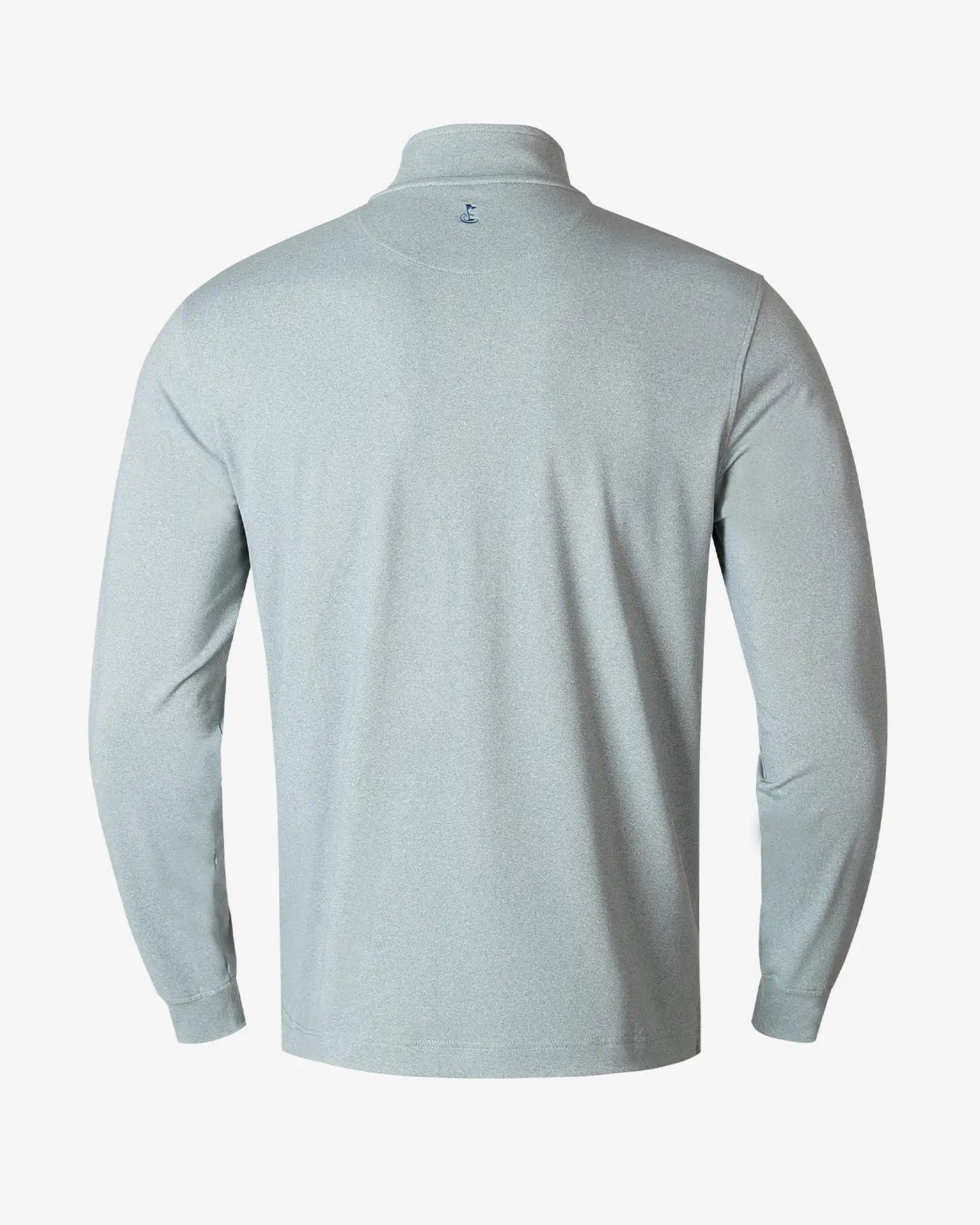 Elite Performance Quarter Zip - Gray - Back Pin Golf