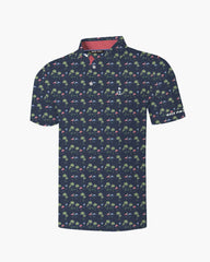 Flamingo Sunrise Polo