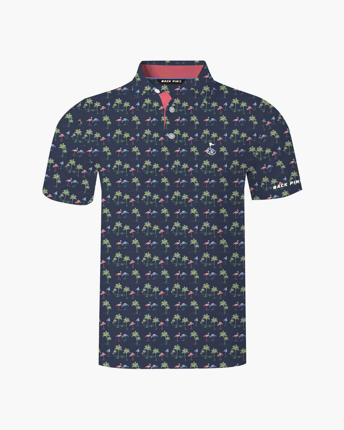 Flamingo Sunrise Polo