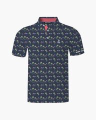 Flamingo Sunrise Polo